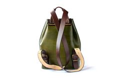 (Green leather backpack for women, green bag, women's green backpack,womens leather backpack) Make yourself more stylish with a handy,lightweight and stylish leather backpack. Genuine leather,100% handmade, carefully sewn green leather backpack! The Leather Backpack is quite light and has the capacity to easily carry what you put in a handbag. Its unique accessories, easy to open and close magnetic gripper,also the handle above provides you to carry on your hand. This green leather backpack is w Green Leather Travel Backpack With Adjustable Strap, Green Casual Leather Backpack For Travel, Casual Green Leather Backpack For Travel, Green Leather Travel Backpack, Green Leather Backpack With Adjustable Strap For Travel, Green Backpack For Everyday Use, Green Standard Backpack For Everyday Use, Casual Green Leather Satchel Backpack, Green Casual Leather Backpack With Adjustable Strap