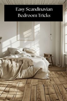 Simple and functional Scandinavian bedroom design focused on creating a serene atmosphere1 Inner Harmony