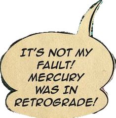 it's not my faulty mercify was in retrorade,