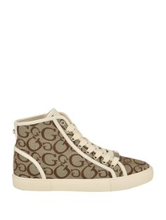 Casual High-top Sneakers With Logo Detail, Logo Sneakers For Spring Streetwear, Spring Streetwear Sneakers With Logo, High-top Sneakers With Logo For Spring, Casual High-top Sneakers With Embroidered Logo, Spring High-top Sneakers With Logo, Sporty Cotton Sneakers For Fall, Trendy High-top Sneakers With Logo Print, Trendy Fall High-top Sneakers