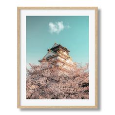 Osaka Castle Cherry Blossoms - Peter Yan Studio Our Planet Earth, Cherry Blossom Season, Australian Photographers, Trip To Japan, Japan Photo, Famous Landmarks, Original Wall Art