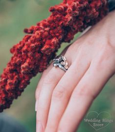 Round Butterfly Ring With Brilliant Cut For Weddings, Butterfly Ring With Brilliant Cut For Wedding, Brilliant Cut Butterfly Ring For Wedding, Nature-inspired Wedding Rings With Prong Setting, Wedding White Gold Butterfly Ring With Prong Setting, Nature-inspired Flower Wedding Rings, Flower Shaped Wedding Ring With Accent Stones, Flower Shaped Diamond Cut Wedding Rings, Mixed Metal Engagement Rings