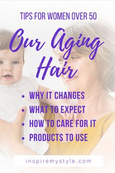 Our aging hair can be a source of frustration as women over 50, or at any age. Learn how our hair changes and we we can do to keep it healthy and strong. Hair Color Short Hair, Female Pattern Baldness, Androgenetic Alopecia, Over 60 Hairstyles, Aging Hair, Really Short Hair, 50 Hair, Short Hair Over 60, Anti Aging Tips