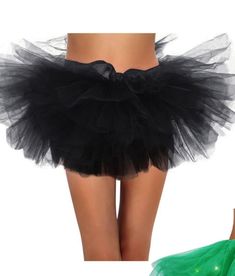 Women's Classic Layered Tulle Tutu Skirt, Tutus For Women Size Is Probably Large, Not Marked. See Pictures For Measurements. Color Is Black With White And Black Lining. Brand Is Unknown Lightweight, Durably Made Tutu With Elastic Waistband Fits Most Adult Women. New With No Tags. Bin #Rs1-720 Black Summer Tulle Petticoat, Black Tulle Petticoat For Summer, Summer Black Tulle Petticoat, Black Skirt For Costume Party In Spring, Black Skirt For Spring Costume Party, Black Tulle Skirt For Halloween, Black Summer Petticoat For Costume Party, Black Skirted Summer Petticoat, Summer Black Skirted Petticoat