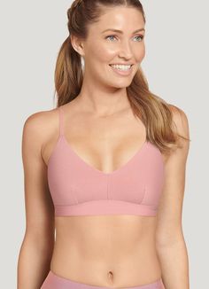 Jockey® Organic Cotton Stretch Triangle Bralette Everyday Nursing Bra With Removable Pads, Everyday Cotton Bra With Light Support, Everyday Cotton Bra, Casual Cotton Seamless Bra, Everyday Cotton Nursing Bra With Built-in Bra, Everyday Full Coverage Light Support Bra, Everyday Fitted Cotton Bra, Spring Cotton Sports Bra With Built-in Bra, Everyday Seamless Cotton Nursing Bra