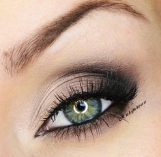 neutral – Idea Gallery - Makeup Geek Neutral Smokey Eye, Wedding Hairstyles And Makeup, Neutral Makeup, Makijaż Smokey Eye, Smokey Eyes, Makeup For Green Eyes, Olivia Palermo