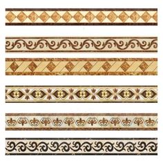 four different types of decorative tape