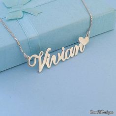 ➡Order any Single Name or word for your Classic Heart Style Name Necklace! One name with one capital letter ➡Choose your chain length, and chain style in the menus above ➡All solid sterling silver 925 nameplate and chain. ➡1.2 mm upgraded nameplate thickness, first capital letter a standard 1.1 cm tall. ➡Please type the name you would like on your necklace in the Personalization box provided....thank you! ➡ One name with one capital letter Maximum 8 letters. ----------Shipping---------- ➡ 4-7 bu Customized Sterling Silver Name Necklace For Wedding, Silver Nameplate Necklace For Wedding, Customized Silver Name Necklace For Wedding, Silver Sterling Silver Letter Name Necklace, Customizable Silver Letter Name Necklace, Silver Custom Name Necklace For Birthday, Personalized Silver Name Necklace For Wedding, Silver Custom Name Necklace For Birthday Gift, Silver Letter Name Necklace As Personalized Gift