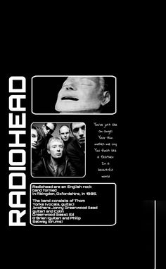 Saya membuat wallpaper radiohead Radiohead Poster Black And White, Radiohead Iphone Layout, 90s Alternative Music, No Surprises Radiohead Wallpaper, Radiohead Lockscreen, Radiohead Poster Vintage, Radiohead Wallpaper Iphone, Radiohead Creep Lyrics