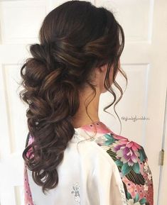 Quince Inspiration, Hairstyle Bridesmaid, Grad Hair, Wedding Hairstyles And Makeup, Prom Hair Updo, Houses Design, Yard Wedding, Quinceanera Hairstyles