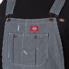 Striped Bib Overalls For Men , Hickory Stripe Size 32 30 | Dickies Mens Overalls Outfits 90s, Dickies Striped Overalls, Dickies Overalls Outfit, Mens Overalls Outfits, Overalls Outfit 90s, Jumper Outfit Men, Garden Clothes, Overalls Men Fashion, Serve Board