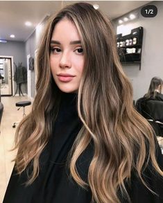 Rambut Brunette, Bombshell Hair, Honey Brown Hair, Blonde Hair Inspiration, Light Hair Color