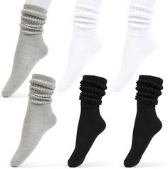 PRICES MAY VARY. Stylish Comfort for Every Season: For girls 9-12, our 6-pack kid stacked socks blend fashion with comfort. Perfect with boots or sneakers, they're made from a premium cotton blend for versatile, cozy layering year-round. Simple Care, Lasting Wear: Easy to wash and maintain, these big girls boot socks stay vibrant and soft. Just machine wash cold and air dry for effortless upkeep. 80s - 90s Retro Vibes for Today's Girls: Embrace the '80s and '90s with our tween Girls 9-12 Long Socks. These kids high socks blend retro fun with modern style that's perfect for any outfit. Cozy and Warm: These girls colorful stack socks for boots offer all-day softness and warmth, keeping her comfortable during play or relaxation. Gift-Ready Delight: Perfect for Birthdays, dance performances & High Socks With Sneakers, 90s Socks, Cute Long Socks, Stacked Socks, Chunky Socks, Scrunch Socks, Slouchy Socks, Vegas Outfits, Girls Knee High Socks