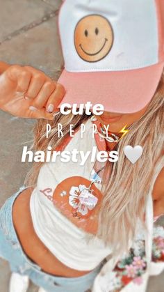 Preppy Hairstyle, Middle School Hairstyles, Easter Hairstyle, Preppy Hairstyles, Hairstyle Examples, Cute Hairstyles For School, Cute Simple Hairstyles, Easter Hairstyles For Kids, Wacky Hair Days