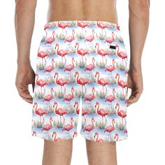 Men Swim Trunks - the perfect beach buddy for any self-respecting water lover! These mid-length shorts are designed for maximum style and comfort, whether you're catching some waves, lounging in the sun, or playing beach volleyball. With front and back pockets, you'll have plenty of space for your sunscreen, phone, and other essentials, while the mesh lining and drawstring ensures a snug and secure fit.FEATURES:- Type: 100% Polyester, for men, casual shorts, All-Over Printing.- Designed for fash Tropical Swim Trunks With Built-in Shorts For Beach Season, Tropical Swim Trunks With Built-in Shorts, Vacation Swim Shorts With Built-in Liner, Hawaiian Swimwear With Built-in Shorts For Beach, Hawaiian Style Swim Trunks With Built-in Shorts For Poolside, Hawaiian Swimwear With Built-in Shorts For Vacation, Beach Season Swim Trunks With Built-in Shorts, Summer Swimwear With Built-in Bermuda Shorts, Summer Swim Trunks For Vacation Pool