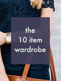 Dress Based Capsule Wardrobe, Ten Item Wardrobe, Mode Monochrome, 10 Item Wardrobe, Minimal Wardrobe, Ted Talk, Wardrobe Planning, Daily Task, Wardrobe Tips