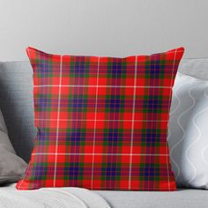 Super soft and durable 100% spun polyester Throw pillow with double-sided print. Cover and filled options. A perfect design for a gathering or highland games featuring a tartan background. A great heraldry gift for friends or family that have this specific last name or a surname name runs in the family. Tartan Background, Tartan Throws, Highland Games, Tartan Design, Scottish Tartans, Kilt, Designer Throw Pillows, Pillow Sale, For Friends