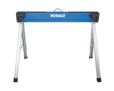 the kobalt portable work bench is shown