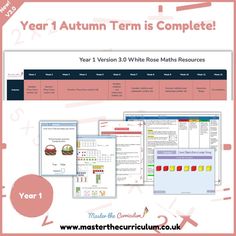 the year 1 autumn term is complete with instructions and worksheets to help students learn how