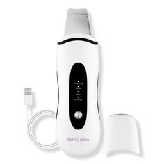 Sonicskim Ultrasonic Pore Extractor & Serum Infuser - Michael Todd Beauty | Ulta Beauty Pore Sucker, Ultrasonic Skin Spatula, Pore Extraction, Pore Extractor, Skin Spatula, Michael Todd, Face Tools, Serum Cream, Led Mask