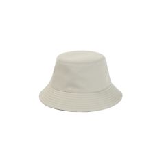 This nude bucket hat from Burberry showcases a soft tech fabric and cotton blend construction. It has a rounded crown and a wide brim, providing both style and functionality. Subtle stitching details and a signature check pattern lining add to its fashionable look, making it an ideal accessory for sunny outings.

- Composition: Tech fabric and cotton blend  
- Signature check pattern lining Classic Brimmed Bucket Hat, Classic Solid Bucket Hat With Short Brim, Classic Solid Color Bucket Hat With Short Brim, Classic Solid Bucket Hat For Outdoor, Classic Solid Color Bucket Hat For Outdoor, Classic Bucket Hat For Spring Outdoor, Classic Spring Bucket Hat For Outdoor, Classic Adjustable Solid Color Bucket Hat, Classic Adjustable Solid Bucket Hat