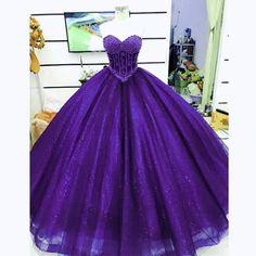 Purple Ball Gown, Tulle Ball Gown Wedding Dress, Wedding Dress Material, Purple Quinceanera Dresses, Purple Wedding Dress, Pretty Quinceanera Dresses, Tulle Ball Gown, Pretty Prom Dresses, Gowns Wedding