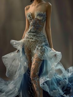 Ethereal Gown, Runway Fashion Couture, Fairytale Dress, Fantasy Dress, Mode Inspo, Glam Dresses, Fantasy Fashion, Inspired Dress, Fancy Dresses