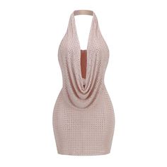 Opt for a bold and glamorous look with the Trend4us Sparkling Halter Backless Draped Dress. Featuring alluring backless and halter design, this dress is perfect for any special occasion. The sparkling fabric adds a touch of elegance, making you stand out from the crowd. Embrace your inner diva and make a statement in this stunning dress. Size chart: Specification: Pattern Type: Solid Style: Sexy & Club Feature: Sustainable, Washable Waistline: Natural Neckline: Halter Dresses Length: Mini Silhouette: Straight Sleeve: Sleeveless Decoration: Beading Weaving Method: Woven Material: 100% Polyester Fabric Type: Satin Place of Origin: China Printing Methods: None Season: Summer Model Number: SB2709 Sleeve Style: Sleeveless Color: As Picture Quality: High Quality Size: XS-L Shipping: DHL, EMS, UP Mini Tight Dress, Sparkling Fabric, Halter Dresses, Tight Mini Dress, Women's Wear, Halterneck Dress, Draped Dress, Polyester Satin, Feminine Look