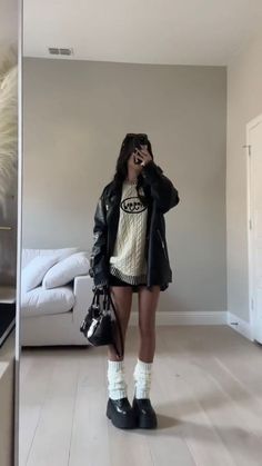 Cold Outfits, Looks Black, Looks Street Style, Fall Fits, Swaggy Outfits, Winter Fits, Outfit Inspo Fall, Mode Vintage, Mode Inspiration