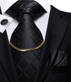 Neck Tie Set Size: One Size Width: 3.35''(8.5cm) Length: 59.06''(150cm) Fabric: High Quality Silk Fabric Jacquard Woven Brand Tie Hanker Chain is Order Number LZ - 0001, not included! Mens Dress Jackets, Tie Chain, Double Breasted Tuxedo, Necktie Set, Mens Silk Ties, Ties For Men, Blue Camouflage, Tie Men's, Black Luxury