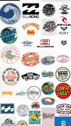 many different logos are shown together on this page to describe the company's name