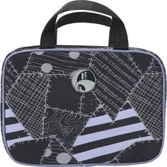 The Nightmare Before Christmas Jack and Sally Hanging Toiletry Bag