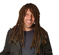 PRICES MAY VARY. DREADLOCK WIG | Handmade realistic look | HALLOWEEN costume | Jamacian Rasta Man | Beach Bum | Hippie | Rapper 60 HANDMADE DREADLOCKS Included DREADLOCK WIG 
  100% QUALITY CUSTOMER SATISFACTION  
  COSTUME FOR ALL PARTY EVENTS  
 

 The Dreadlock wig is handmade and ready to chill right out of the bag. This ultimate hippie/thug look is the perfect add on to any Halloween piece. This costume is made for EVERY event  
  
 Beach Party 
 Rock Concert 
 Jam Band 
 Festivals 
 Frater Dread Wig, Handmade Dreadlocks, Rasta Man, Dreadlock Wig, Men's Wigs, The Jam Band, Party Rock, Weekend Party, Braided Wig