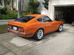 240z Datsun, Ricers, Japanese Sports Cars, Hatchbacks, Orange Car, Datsun 510