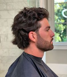 Modern Mullet Haircut, Guy Haircuts Long, Mens Hairstyles Medium, Mullet Haircut, Modern Mullet, Medium Length Hair Men