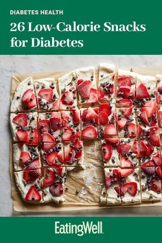 the cover of eatingwell's healthy book, featuring strawberries and chocolate chips