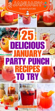 the 25 delicious january party punch recipes to try