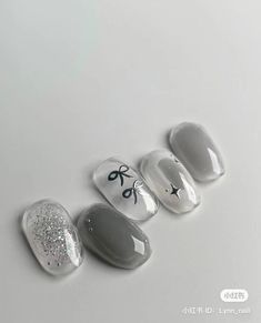 Fake Nails Designs, Gel Nails Diy, Casual Nails