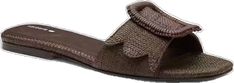 Chic Brown Sandals With Rectangular Buckle, Raffia Sandals, Comfy Shoes, The Chic, Sneaker Shopping, Kiwi, You Bag, Slide Sandals, Perfect Pair