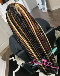 Large Knotless Box Braids Color, Knotless Box Braids Color, Large Knotless Box Braids, Large Knotless, Braids Color, Large Box Braids