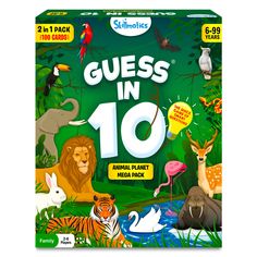 the game guess in 10 with animals and birds