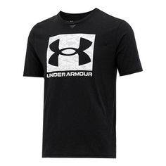 Under Armour ABC Camo Boxed Logo Short Sleeve T-shirt 'Black White' 1361673-001 Box Logo, Perfect Pair, Black Shirt, Your Perfect, Under Armour, Camo, Abc, Black White, Black And White