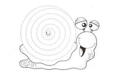 a snail with its mouth open and eyes wide open in front of a spiral design