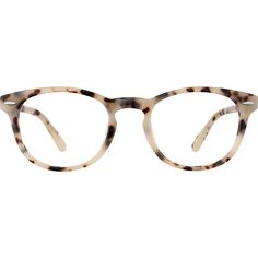 With a subtle retro vibe these versatile round glasses will serve you well no matter where you decide to wear them. Made with hand-polished acetate the glossy eyeglasses has a tortoiseshell pattern and comes in the following colors: ivory tortoiseshell classic tortoiseshell green tortoiseshell and granite. Spring hinges provide a comfortable wear. | Zenni Boho Round Prescription Eyeglasses Pattern Tortoise Shell Plastic Glasses Frames Trendy, Womens Glasses Frames, Round Eyeglasses Frames, Diamond Face Shape, Jeepers Creepers, Rim Design, Zenni Optical, Diamond Face, Round Glasses