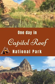 one day in capitol reef national park