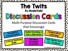 a poster with the words ghost discussion cards