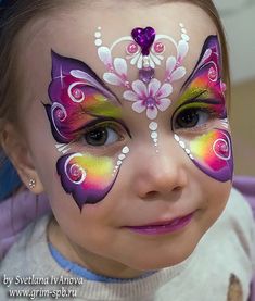 АКВАГРИМ 상품 – 4 상품 | VK Makeup Karakter, Face Painting Flowers, Face Painting Supplies, Princess Face