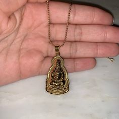 Gold Bubble Buddha Necklace Spiritual Buddha, Gold Bubbles, Buddha Jewelry, Buddha Necklace, Baddie Tips, Witchy Jewelry, Spiritual Jewelry, Womens Jewelry Necklace, Gold Jewelry