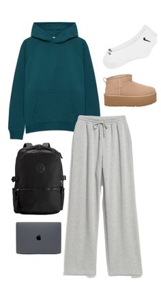 Comfortable and stylish outfit for traveling, class, highschool, cold days, winter, finals aesthetic. Demetra (lol) Finals Aesthetic, Class Outfit, Outfit For Travel, Stylish Outfit, Cold Day, Cold Weather, Stylish Outfits