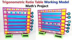 this is an image of a math project for students to work on their fraction models